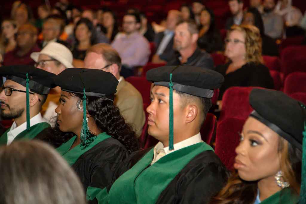 New SMU Medical Graduated listens to commencement speakers