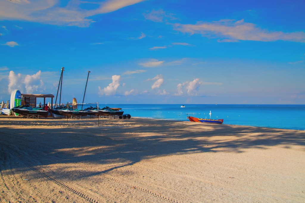 Beautiful 7 Mile Beach located on the island of Grand Cayman